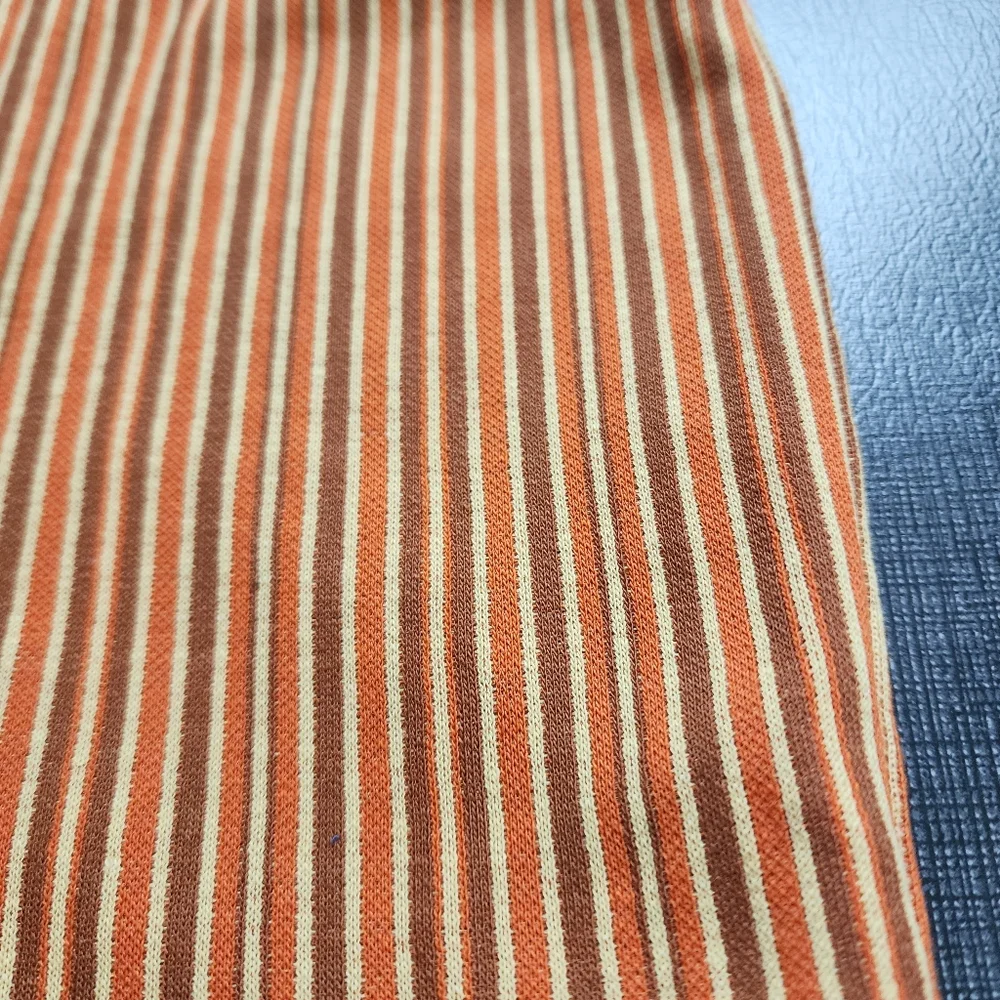 VINTAGE 70's baby striped jumper in orange size 3T‎